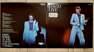 DAVID BOWIE DAVID LIVE 2 LP ( RCA CPL 2 - 0771 ) G/F 1974 CANADA
