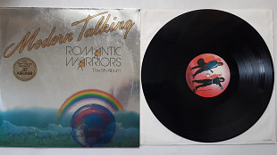 MODERN TALKING ROMANTIC WARRIORS THE 5TH ALBUM ( HANSA 208 400 A1/B1 ) FOIL SLEEVE 1987 GERMANY