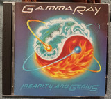 CD Gamma Ray ‎– Insanity And Genius (Germany)