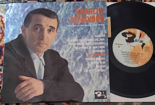 Charles Aznavour Accompagné Par Burt Random Et Paul Mauriat – Les Comédiens 1962 (France) VG