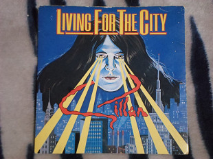 Gillan – Living For The City 7", 45 RPM, Single (Janick Gers - Iron Maiden)