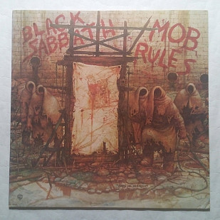 Black Sabbath 80 Mob Rules USA Vinyl Nm-