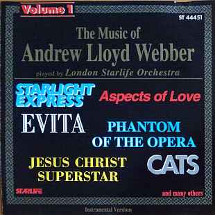 London Starlife Orchestra – The Music Of Andrew Lloyd Webber Volume 1