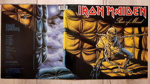 IRON MAIDEN PIECE OF MIND ( EMI EMA 805 A2U/B1U ) G/F 1983 UK