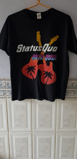 Футболка "Status Quo" (100% cotton, L, Bangladesh) б/у