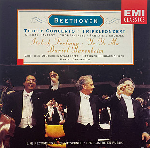 Beethoven*, Itzhak Perlman, Yo-Yo Ma, Daniel Barenboim, Chor Der Deutschen Staatsoper*, Berliner Phi