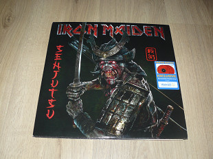 Iron Maiden – Senjutsu (3LP, 2021, USA, Red & Black Marble vinyl)