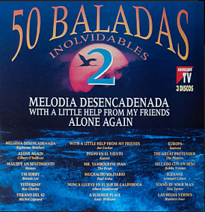 Various – 50 Baladas Inolvidables 2 (3 LP)