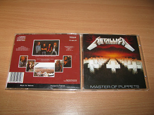 METALLICA - Master Of Puppets (1986 Music For Nations) VG+