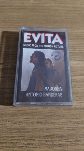 Аудіокасета cassette Andrew Lloyd Webber And Tim Rice – Evita (Music Frm The Motion Picture)