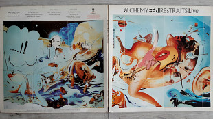 DIRE STRAITS ALCHEMY 2 LP ( VERTIGO VERY 11 ) G/F 1984 UK