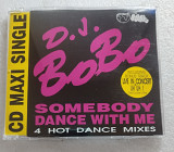 Maxi-Single D.J. BOBO 1993 Somebody Dance With Me (Germany)