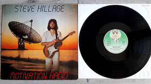 STEVE HILLAGE ( GONG ) MOTIVATION RADIO ( TWO VIRGIN 25 468 XOT A1/B1 ) 1977 GER
