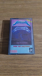Аудіокасета cassette Metallica -ride the ligthing