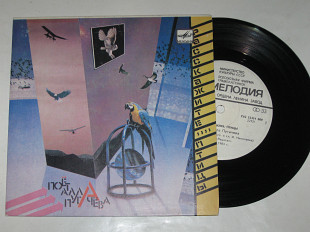 Пластинка Поет Алла Пугачева, группа ''Рецитал'' - РАССКАЖИТЕ, ПТИЦЫ * АЙСБЕРГ (1985) Ех