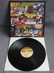 Kiss Unmasked LP оригинал 1980 Netherlands пластинка 1st press NM