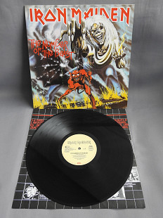 Iron Maiden The Number Of The Beast LP 1982 пластинка Europe NM repress 1984