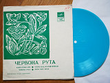 Червона рута-Карпатська ніч-В. Андросов, Н. Матвиенко (6)-Ex., флексі-Мелодія
