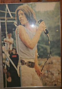 JAGGER РЕДКИЙ ПЛАКАТ