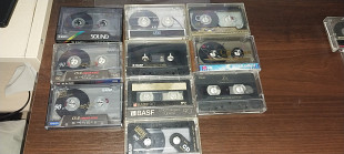 Касети - хром . лот 10шт.