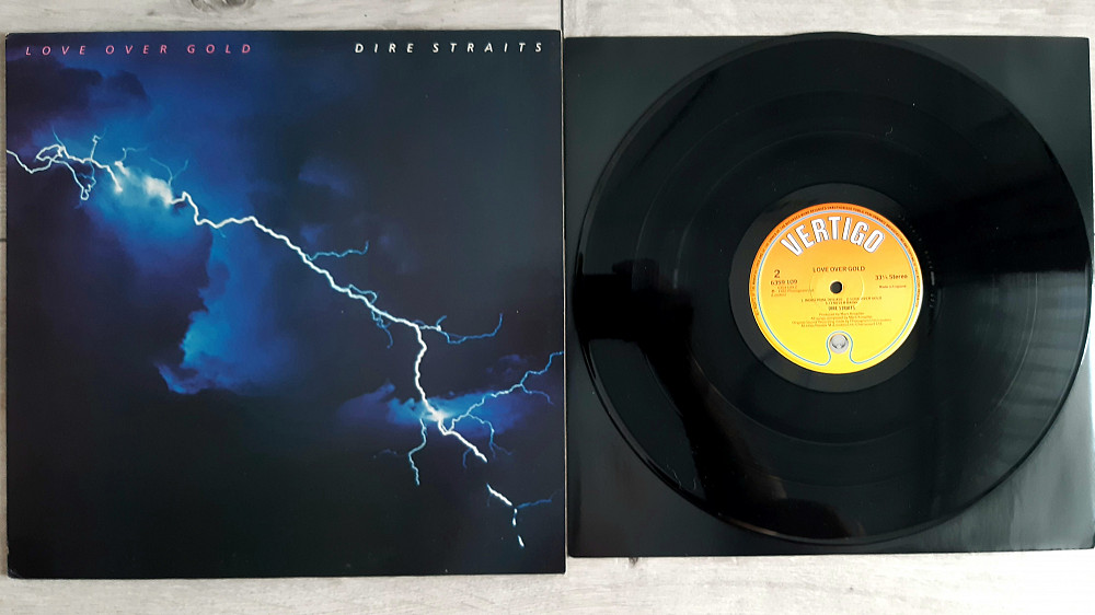 DIRE STRAITS LOVE OVER GOLD ( ORANGE VERTIGO 6359 109 A3/B3 ) 1982 ENGL Белая Церковь - изображение 1