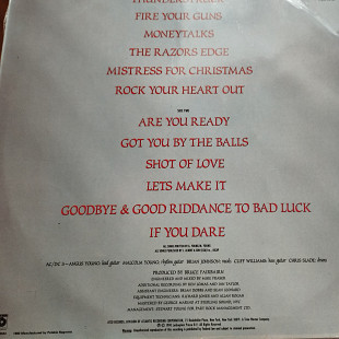 AC/DC Оригінальні вінілові платівки