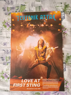 Продаю плакат Scorpions