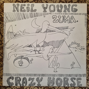 Neil Young With Crazy Horse Zuma 1975 LP UK original