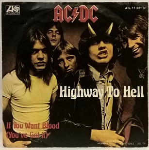 AC/DC - Highway To Hell - 1979. (EP). 7. Vinyl. Пластинка. Germany.