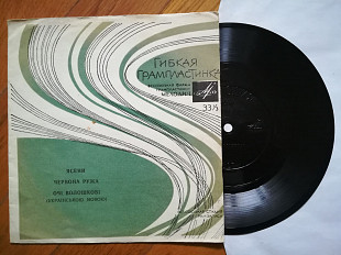 Ясени, Червона ружа, Очі волошкові (1)-NM, флексі-Мелодія