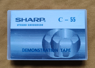 А/касета тип 1 SHARP demonstration c55