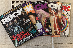 Продам комплект журналів Classic Rock (5 шт)