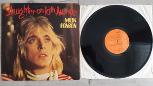 MICK RONSON ( DAVID BOWIE guitar ) SLAUGHTER ON 10TH AVENUE ( YELLO RCA APL-1-0353 ) 1974 US