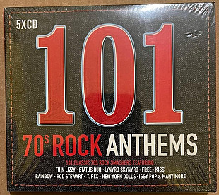 Various – 101 70s Rock Anthems 5xCD