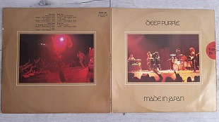 DEEP PURPLE MADE IN JAPAN 2 LP ( PURPLE TPS 3511 A2U/B1U KIP / DELTA PORK -TPS 3512 A2/B1U 5/PECKI
