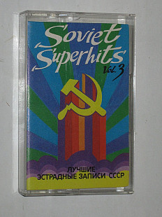 Кассета Soviet Superhits Vol. 3 / Пугачева, Ротару, Антонов, Нурмухамедова, Кузьмин, Рондо (Мелодия)
