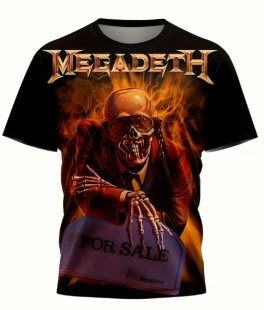 Футболка Megadeth - For Sale (новая)
