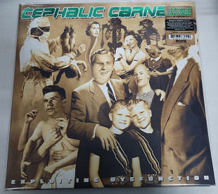 CEPHALIC CARNAGE "Exploiting Dysfunction" 12"DLP metallic gold and bone white merge vinyl