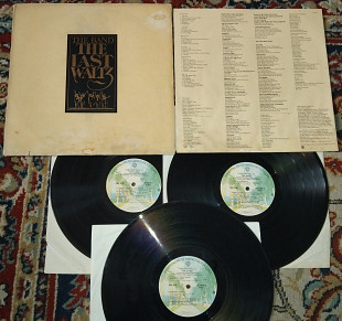 The Band – The Last Waltz 3 Lp 1978 (US) EX