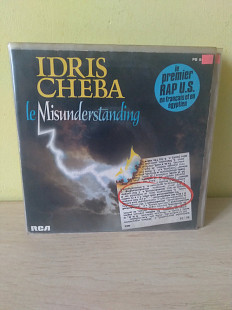МИНЬОН - Idris Cheba – Le Misunderstanding (Rare), 1982, RCA Victor – PB 8881, France (ЕХ+/NM, в си