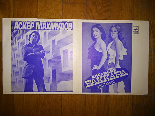 Баккара, Аскер Махмудов (4)-M, флексі-Мелодія