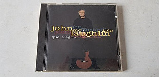 John McLaughlin Trio Que Alegria CD фірмовий