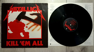 METALLICA KILL 'EM ALL ( VERTIGO 838 142-1 A1/B1 ) REISSUE 1983 EU