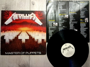 METALLICA MASTER OF PUPPETS ( VERTIGO 838 141-1 A1/B1 ) 2001 REISSUE 1986 EU
