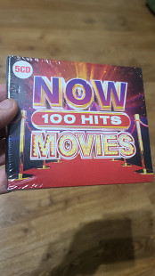 NOW 100 hits MOVIES 5 CD Запечатан