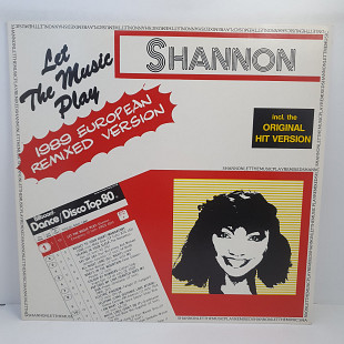 Shannon – Let The Music Play (1989 European Remixed Version) MS 12" 45 RPM (Прайс 48737)