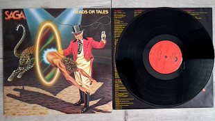 SAGA ( PROG ROCK ) HEADS OR TALE ( POLYDOR 814 410-1 S1/S2 ) 1983 GER