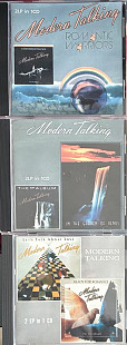 Modern Talking. 1, 2, 3, 4, 5, 6 альбоми. 3 CD диски.