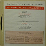Mint Rimsky-Korsakov* / Dvorak* ‎– Basic Library Of The World's Greatest Music - Album No. 3