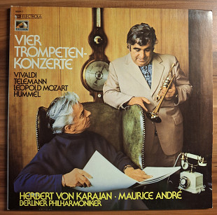 Vivaldi , Telemann , Leopold Mozart , Hummel - Herbert von Karajan NM-/NM-